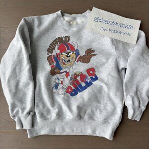 Vintage Buffalo Bills Football Shirt, Buffalo Bills Taz Looney Tunes Shirt Tee